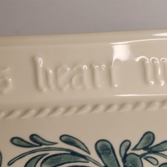 2/$30 Pfaltzgraff Yorktowne Floral 12" Bread Serving Platter Tray Plate - Picture 4 of 9